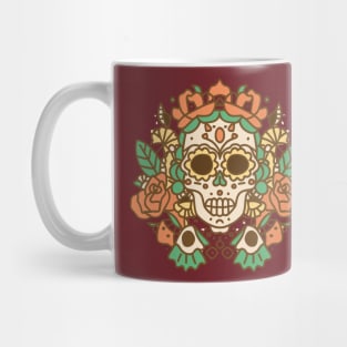 cinco de mayo skull graphic Mug